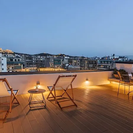 The Meta Stay - Rooftop Access 1 Bedroom Suite Athens Exterior photo